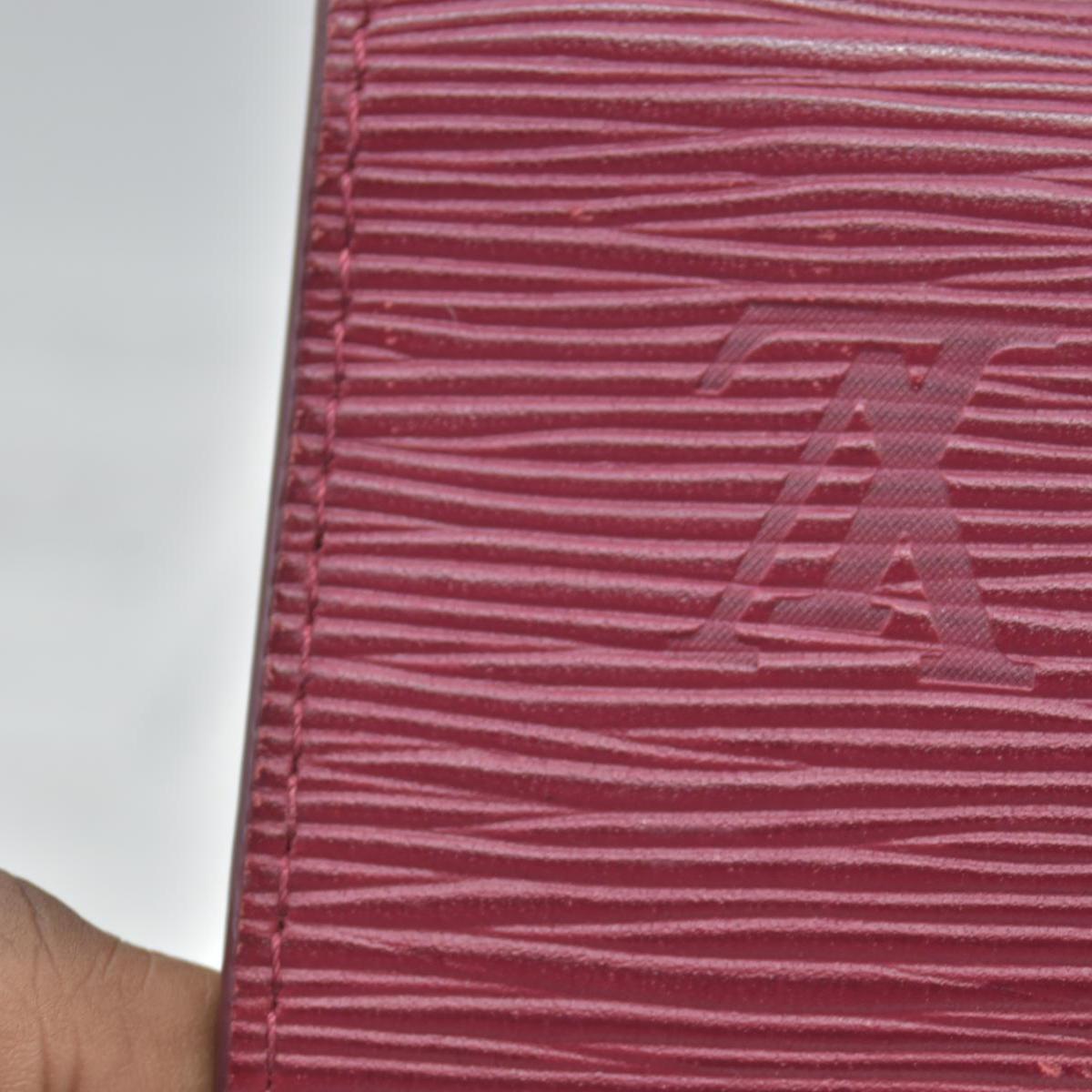 $880 2018 Louis Vuitton Epi Toiletry Pouch 26 Fuchsia Bag TA2198
