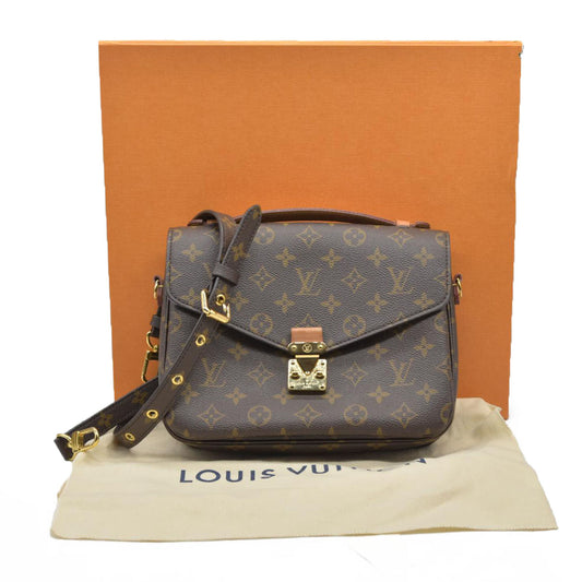 $2760 Louis Vuitton LV Monogram Pochette Métis RFID 2021