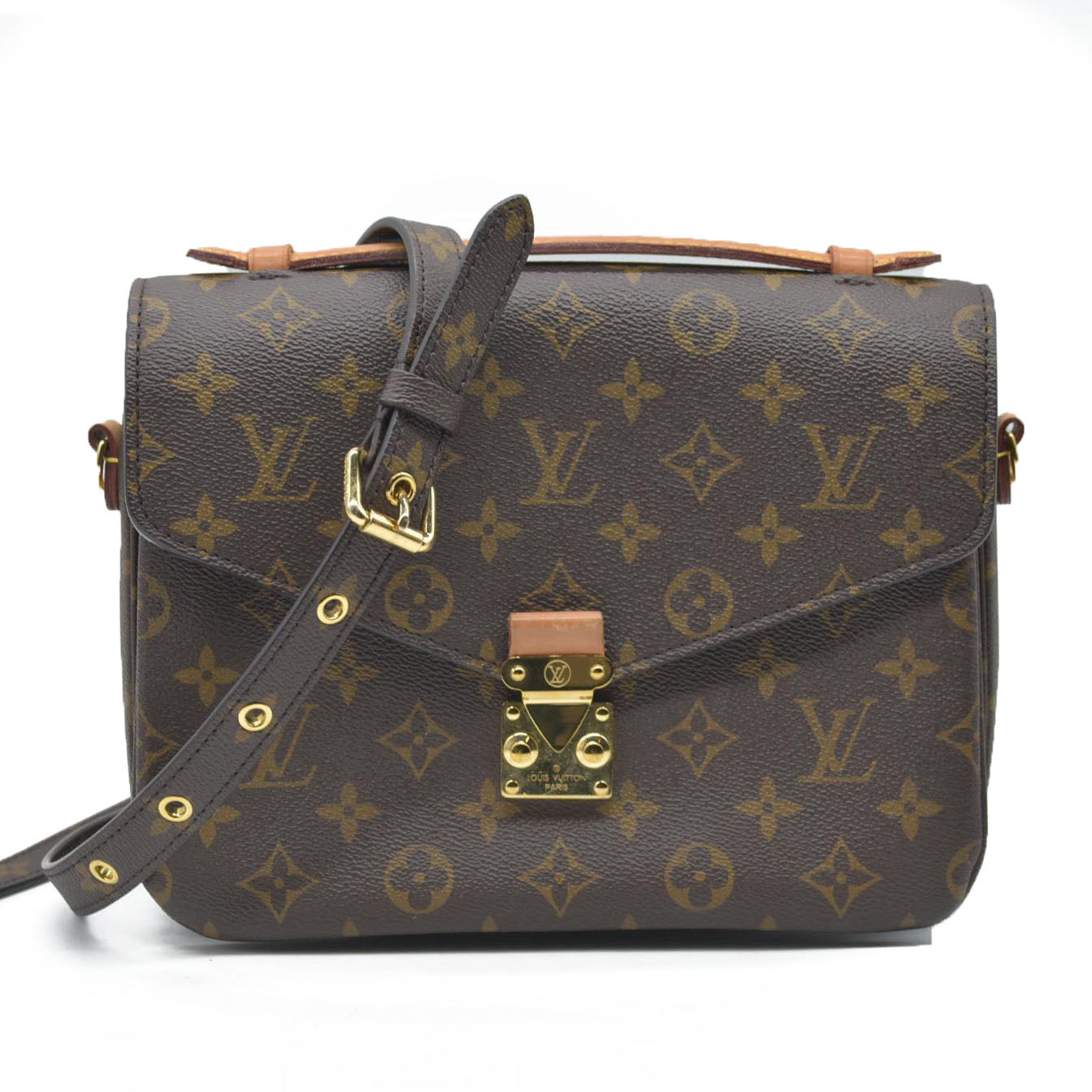 $2760 Louis Vuitton LV Monogram Pochette Métis RFID 2021