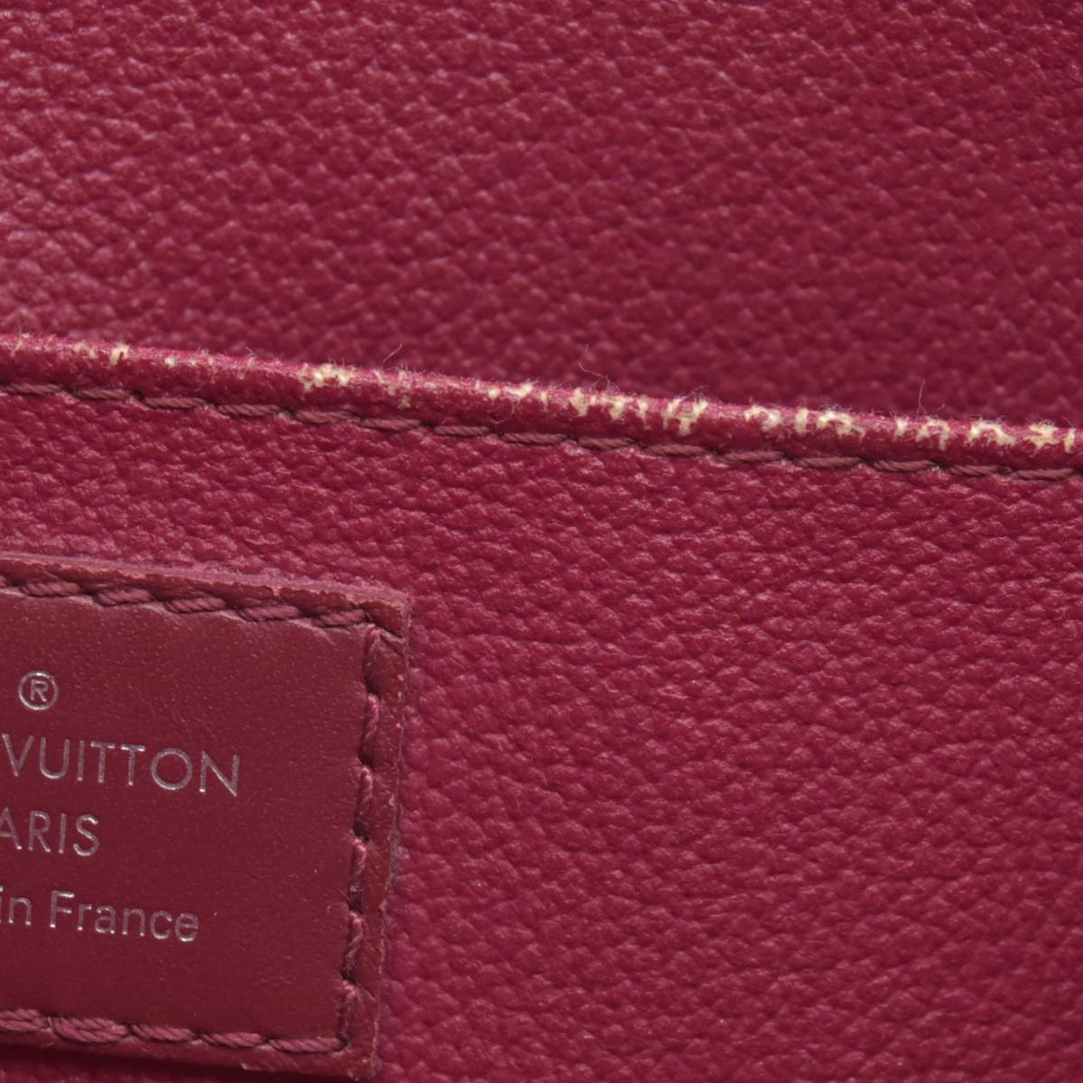 $880 2018 Louis Vuitton Epi Toiletry Pouch 26 Fuchsia Bag TA2198