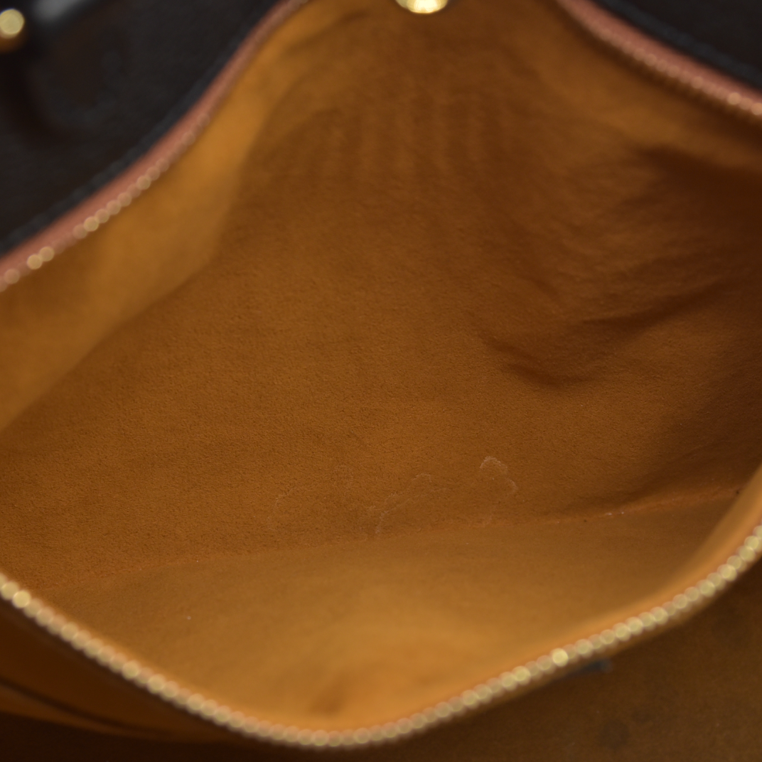 $3650 LOUIS VUITTON Empreinte Monogram Giant Onthego GM Black 2020 DU0270