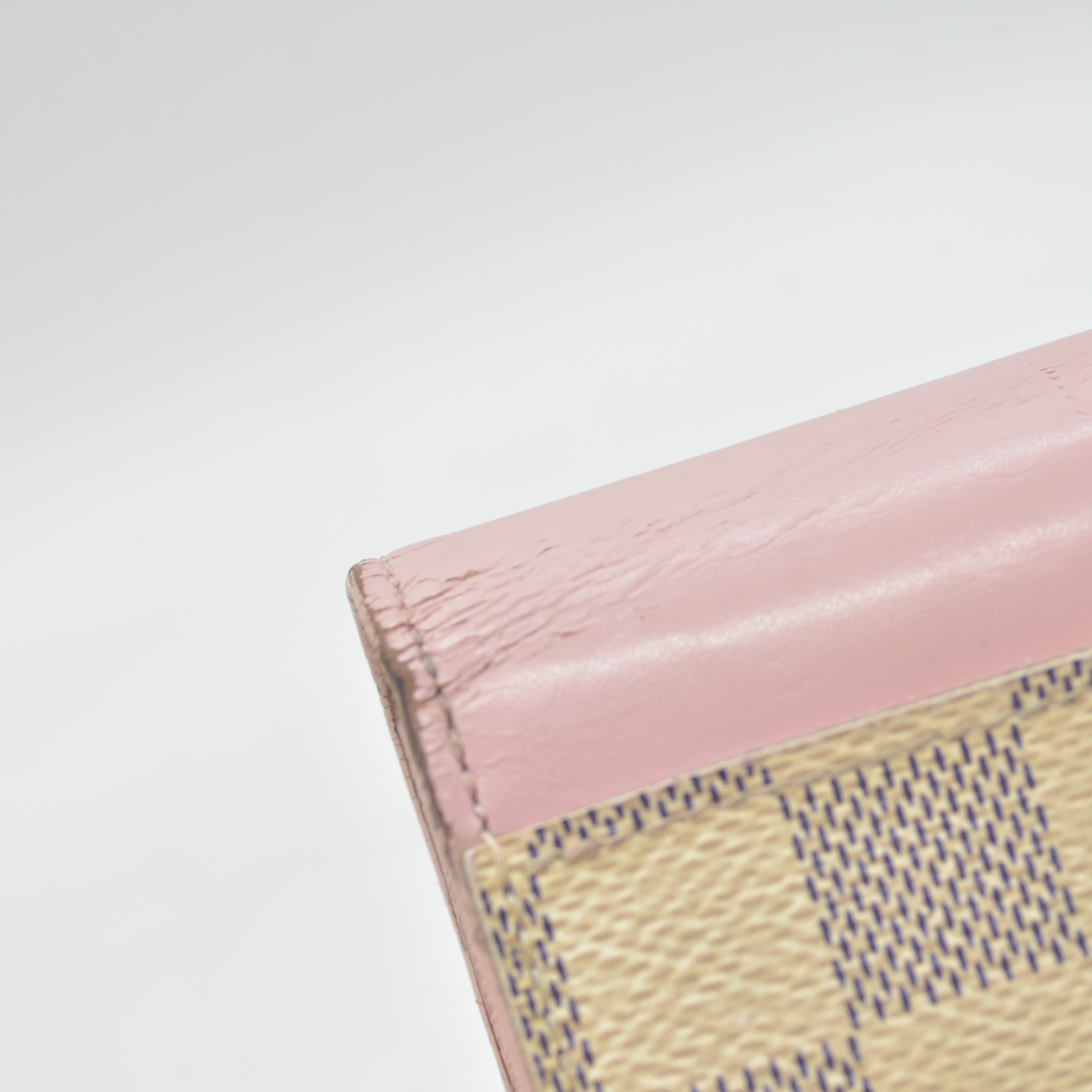 $725 Louis Vuitton Damier Azur Portefeiulle Sarah Long Bifold Wallet MI0169