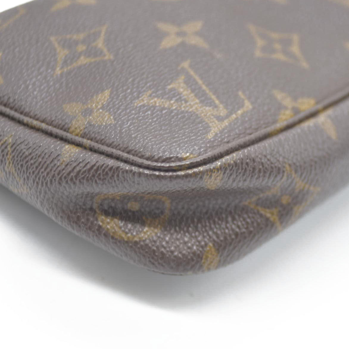 Louis Vuitton LV Accessories Pouch Pochette Accessoires Brown Monogram VI0011