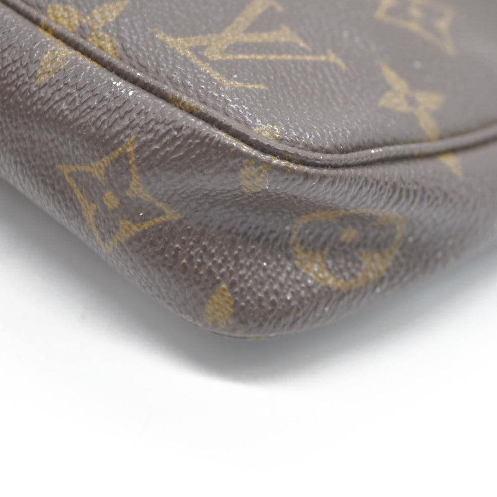 Louis Vuitton LV Accessories Pouch Pochette Accessoires Brown Monogram VI0011