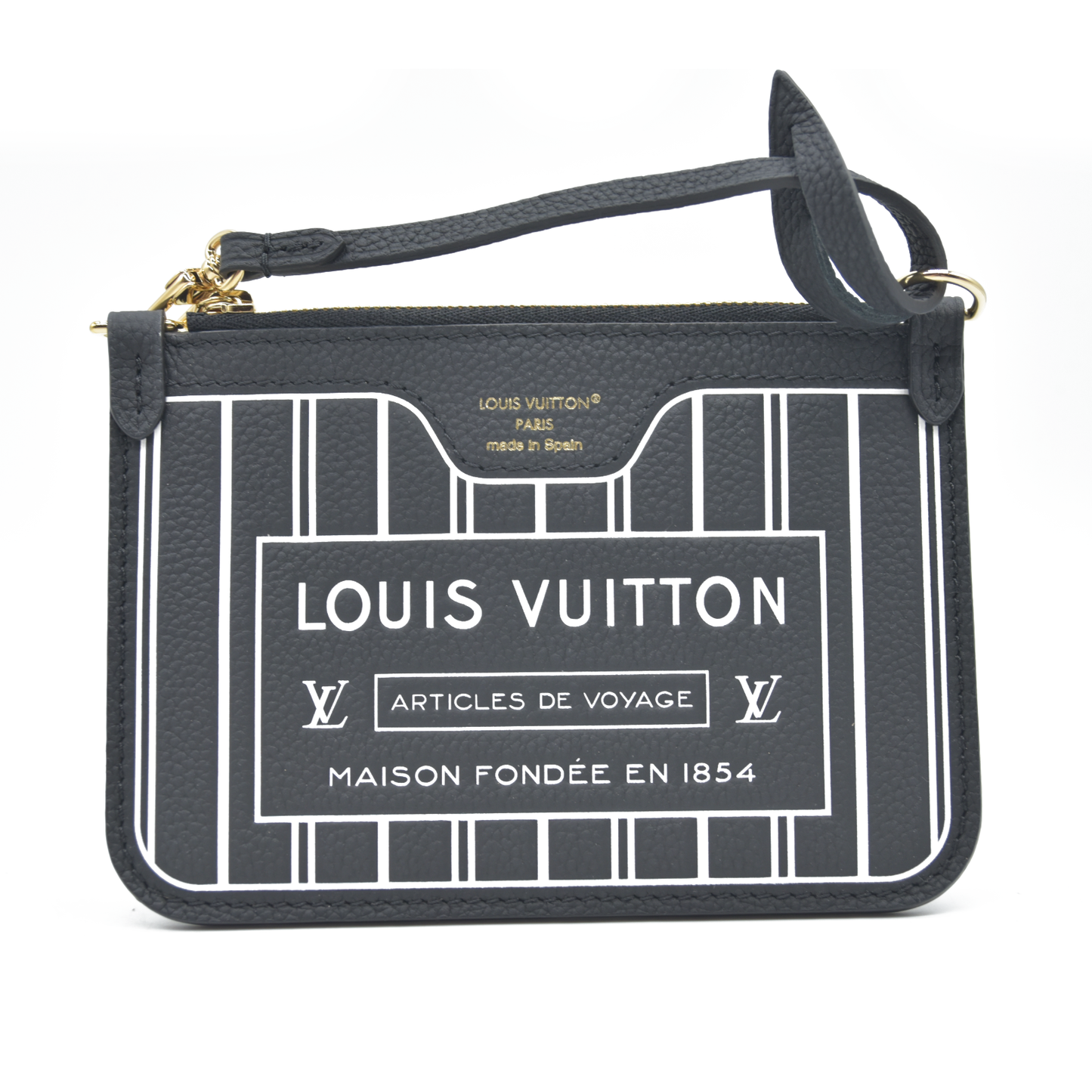 Louis Vuitton  Monogram Neverfull Inside Out Bandouliere BB Black