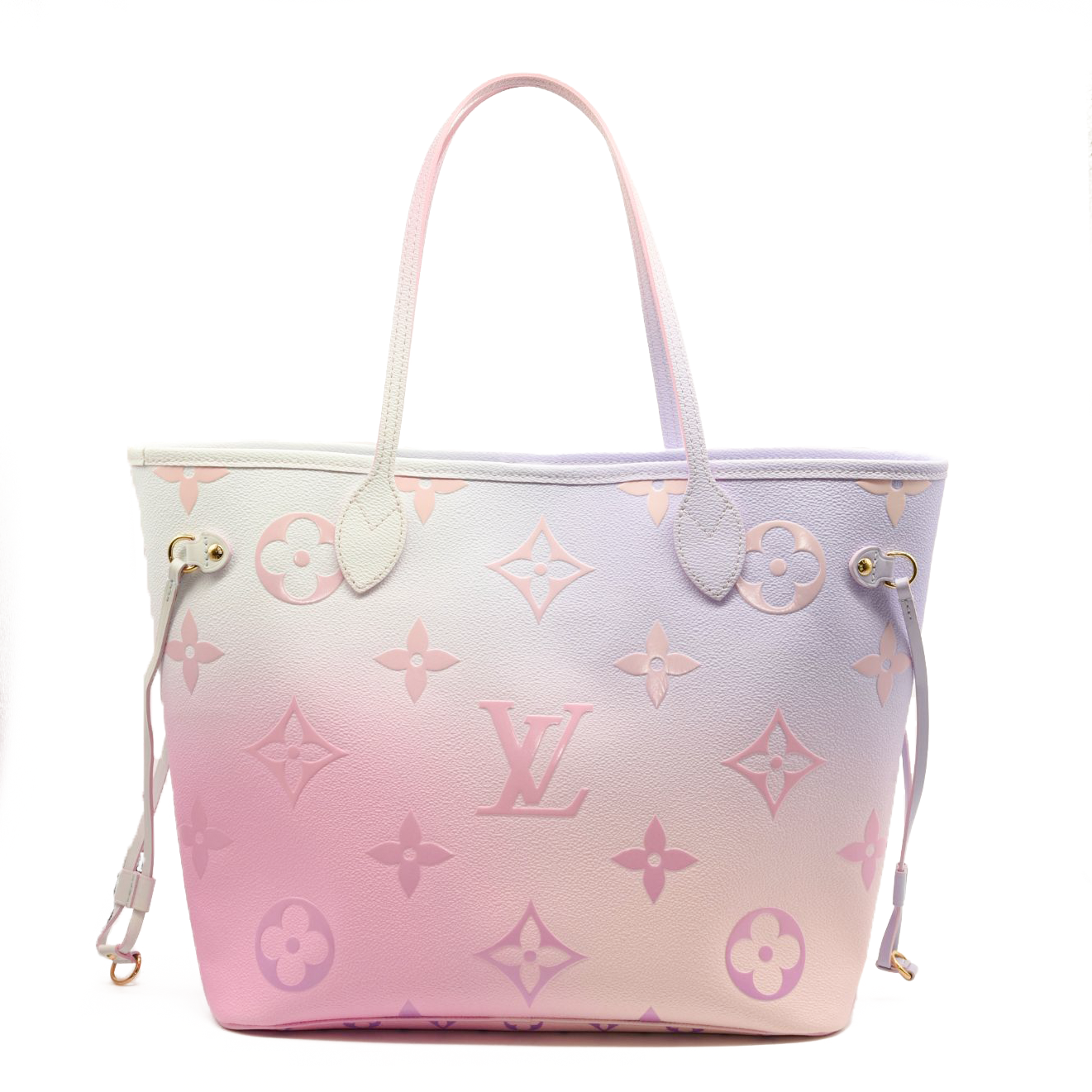 Louis Vuitton Monogram Giant Spring In The City Neverfull MM Sunrise Pastel