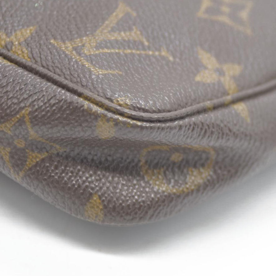 Louis Vuitton LV Accessories Pouch Pochette Accessoires Brown Monogram VI0011