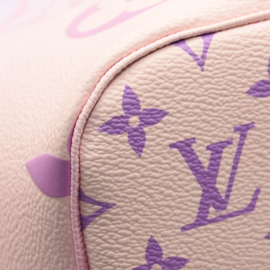 Louis Vuitton Monogram Giant Spring In The City Neverfull MM Sunrise Pastel