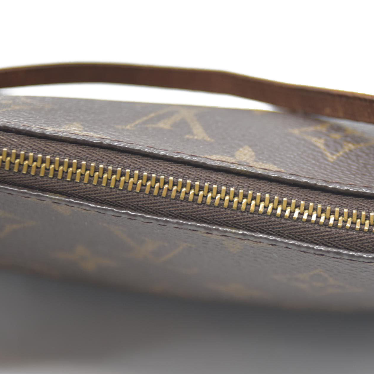 Louis Vuitton LV Accessories Pouch Pochette Accessoires Brown Monogram VI0011