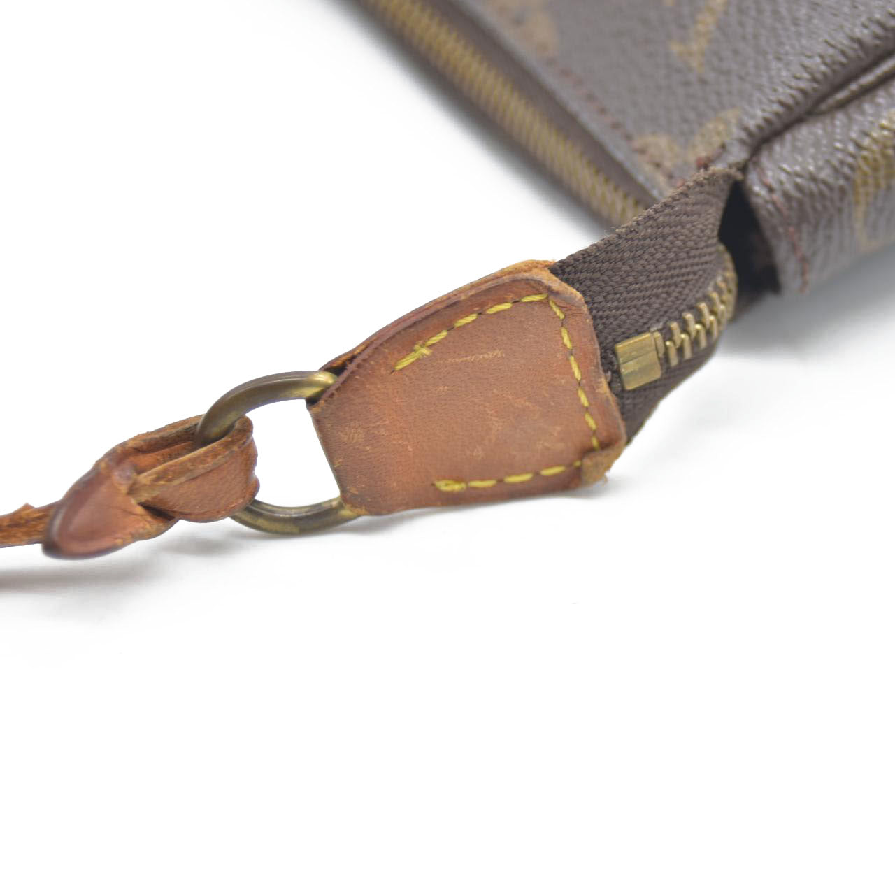 Louis Vuitton LV Accessories Pouch Pochette Accessoires Brown Monogram VI0011