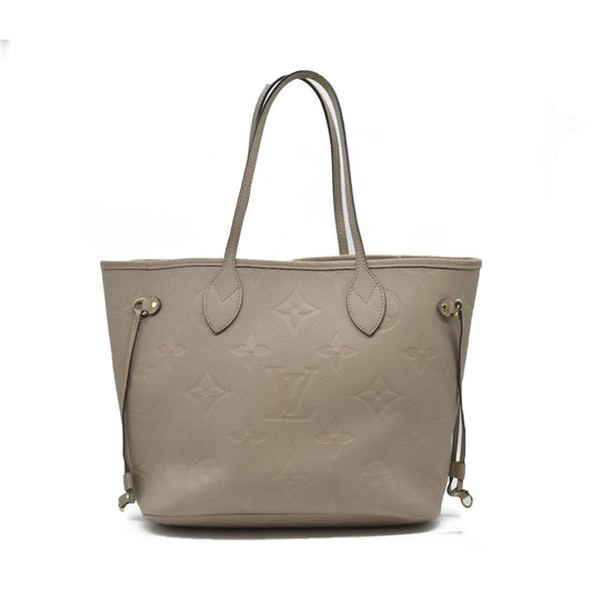 $2940 Louis Vuitton Empreinte Leather Neverfull MM