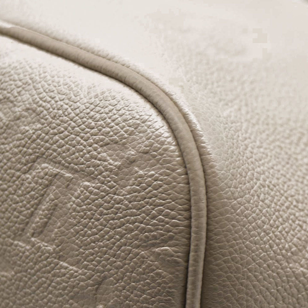 $2940 Louis Vuitton Empreinte Leather Neverfull MM