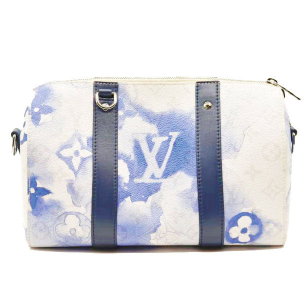 LOUIS VUITTON Monogram Watercolor City Keepall Blue  DR0281