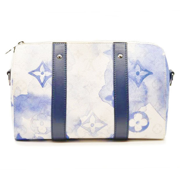 LOUIS VUITTON Monogram Watercolor City Keepall Blue  DR0281