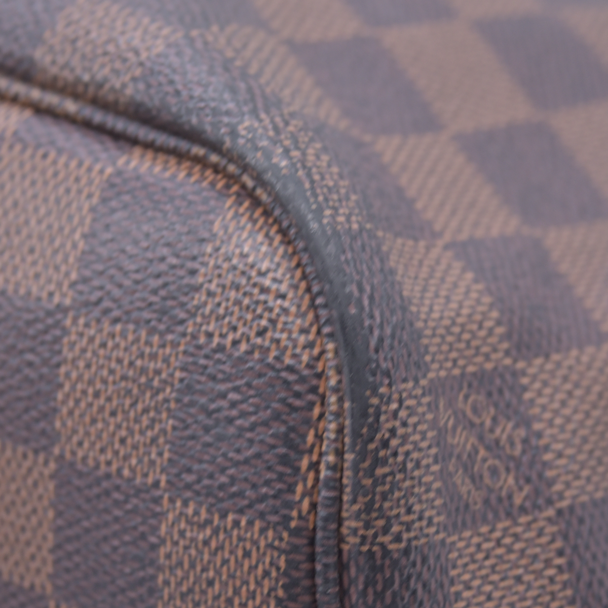 $2160 2008 Louis Vuitton Damier Ebene Neverfull PM  Tote Bag Handbag MB1048