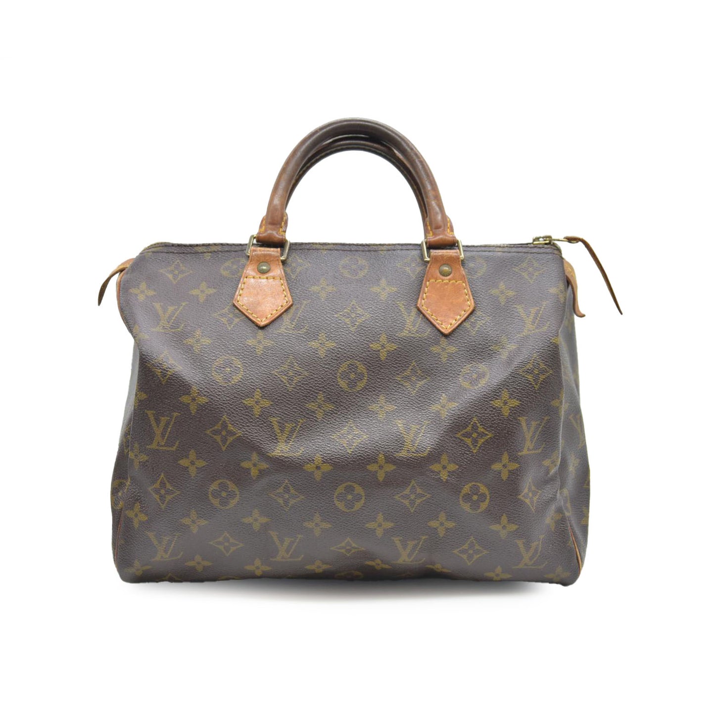 Louis Vuitton LV Hand Bag Speedy 30 Brown Monogram SP0935