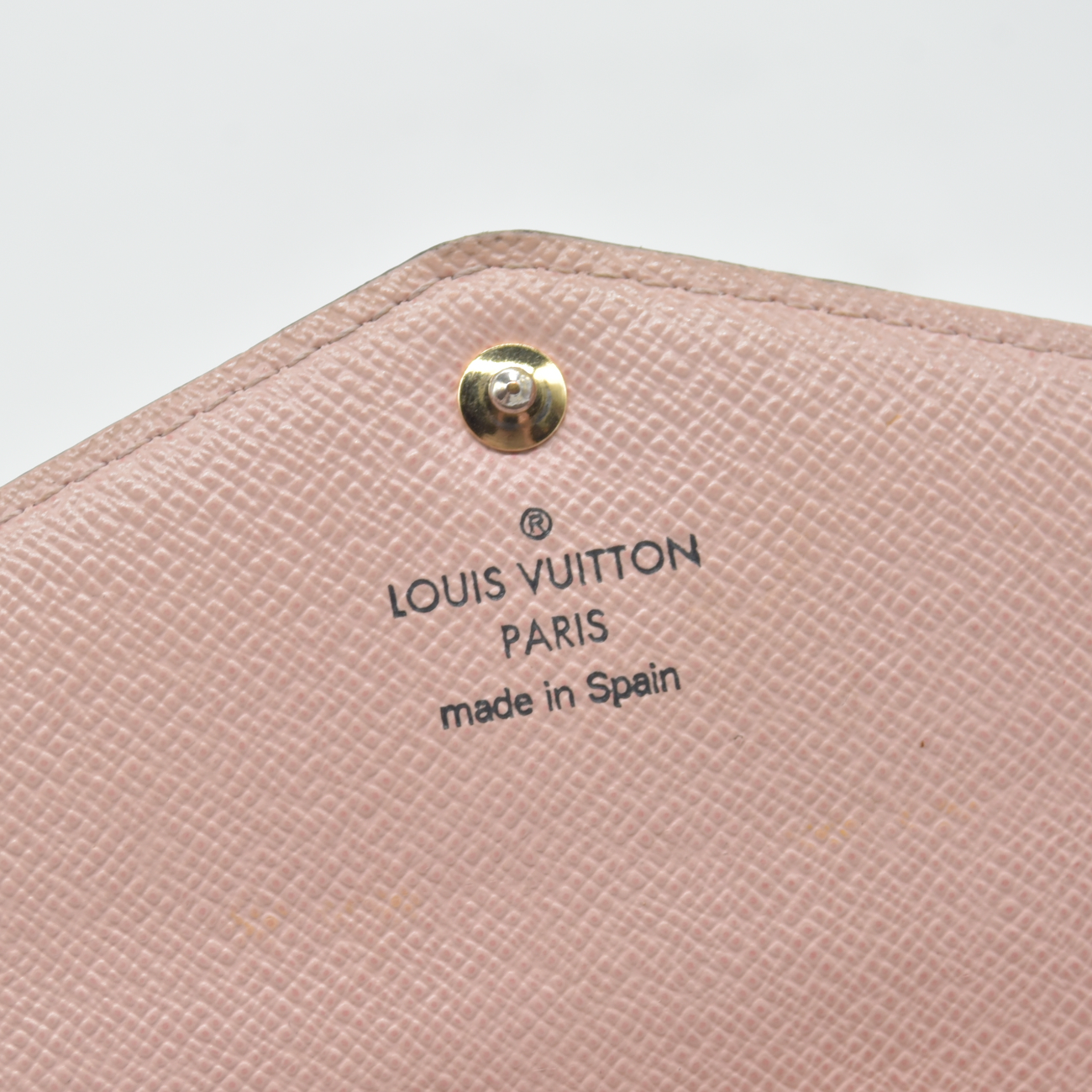 Louis Vuitton Monogram Portefeiulle Sarah Long Bifold Wallet Brown CA4108