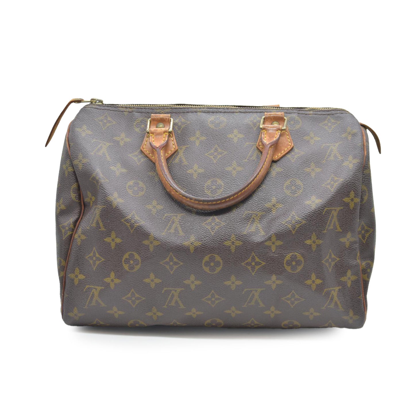 Louis Vuitton LV Hand Bag Speedy 30 Brown Monogram SP0935