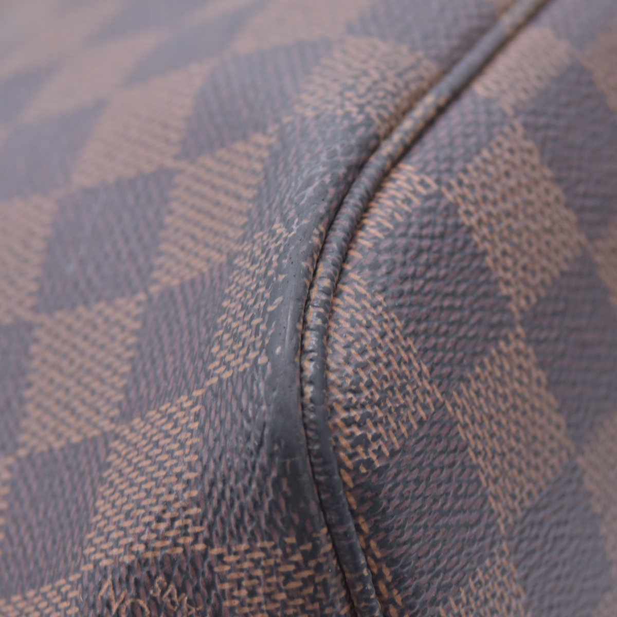 $2160 2008 Louis Vuitton Damier Ebene Neverfull PM  Tote Bag Handbag MB1048