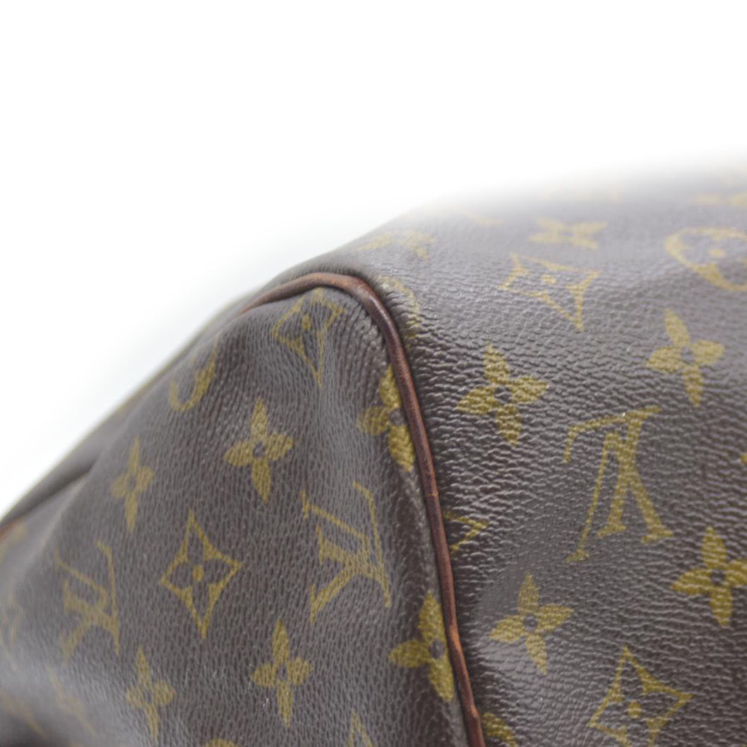 Louis Vuitton LV Hand Bag Speedy 30 Brown Monogram SP0935