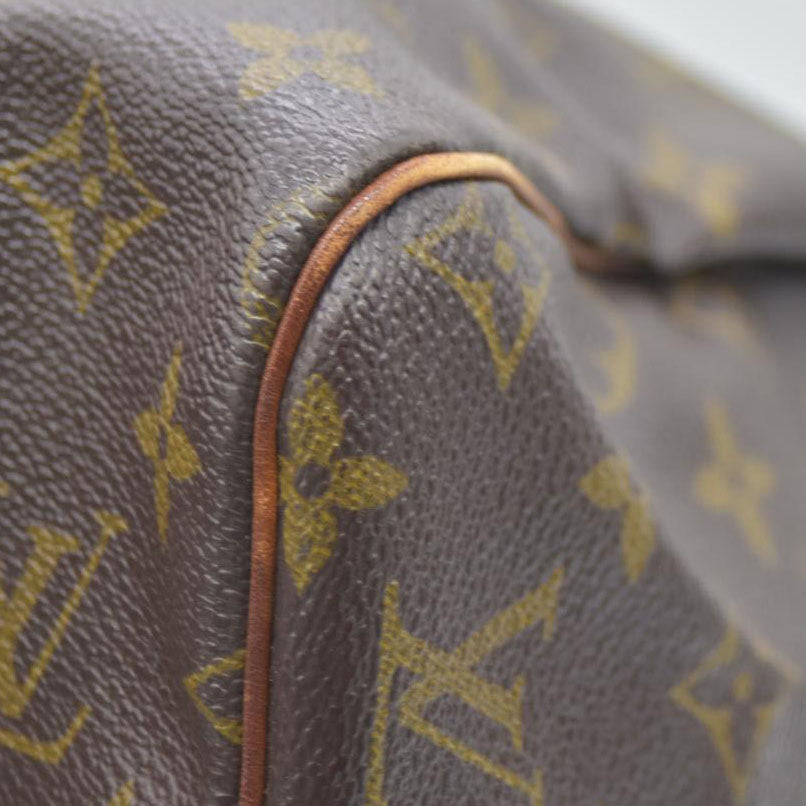 Louis Vuitton LV Hand Bag Speedy 30 Brown Monogram SP0935
