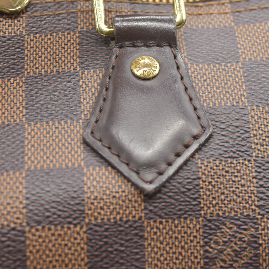 $1980 Louis Vuitton  Damier Ebene Speedy Bandouliere 30 2014 MB5114