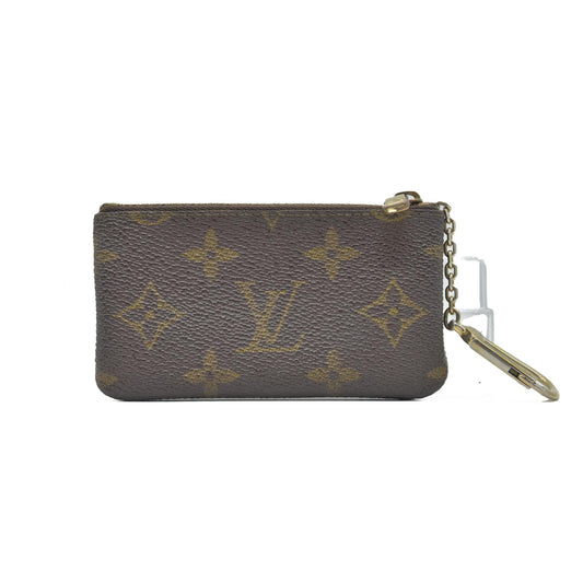 LOUIS VUITTON Monogram  Coin Purse Key Pochette Cles