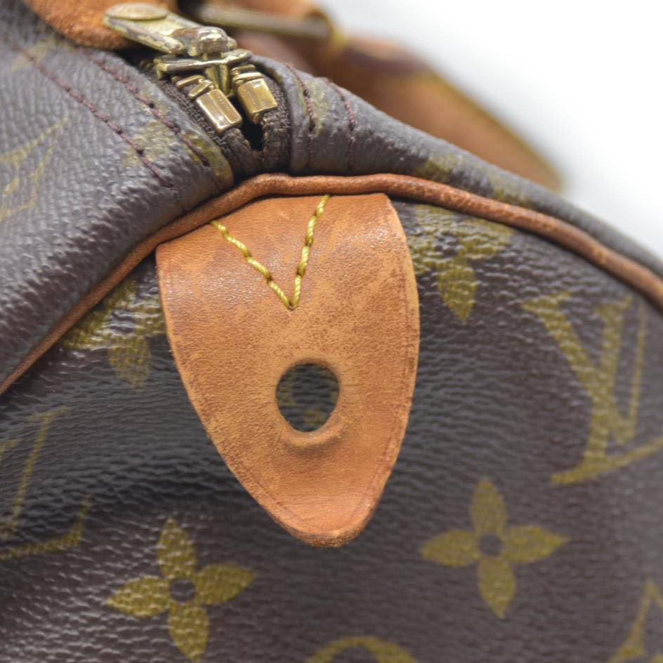 Louis Vuitton LV Hand Bag Speedy 30 Brown Monogram SP0935