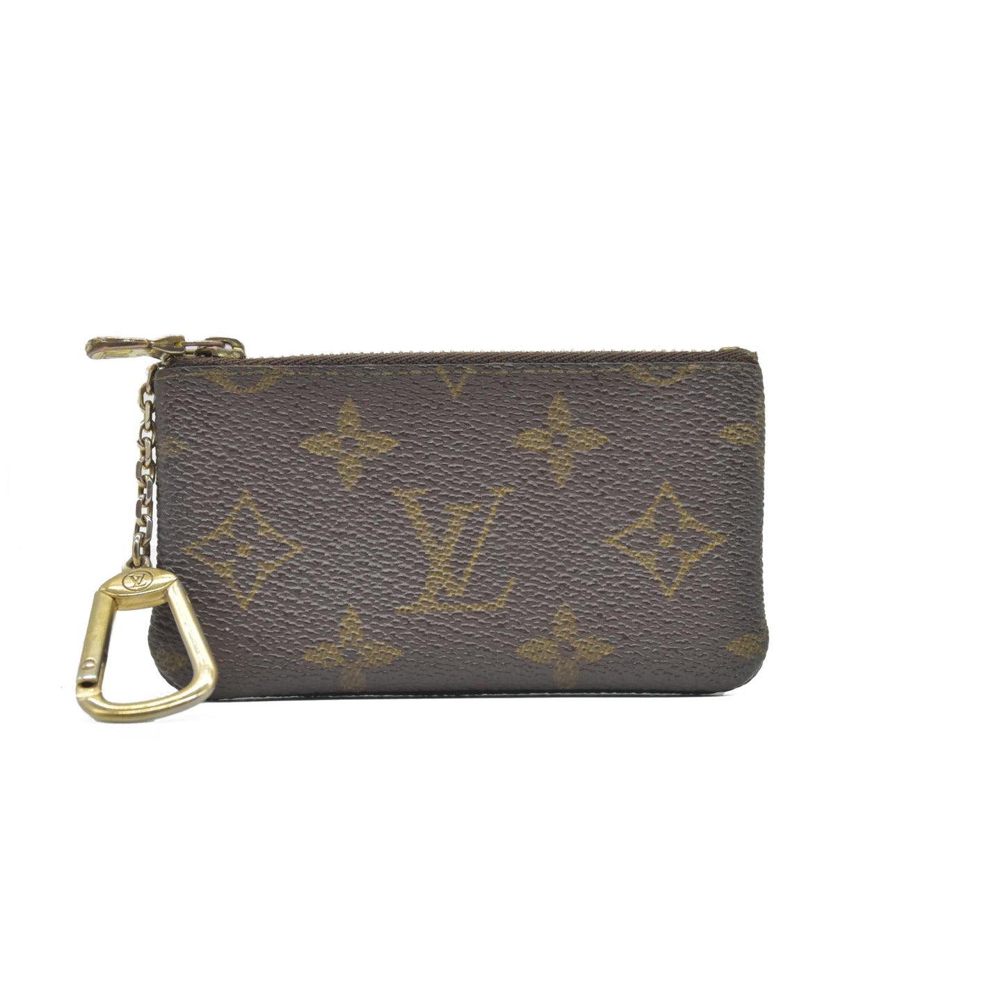 LOUIS VUITTON Monogram  Coin Purse Key Pochette Cles