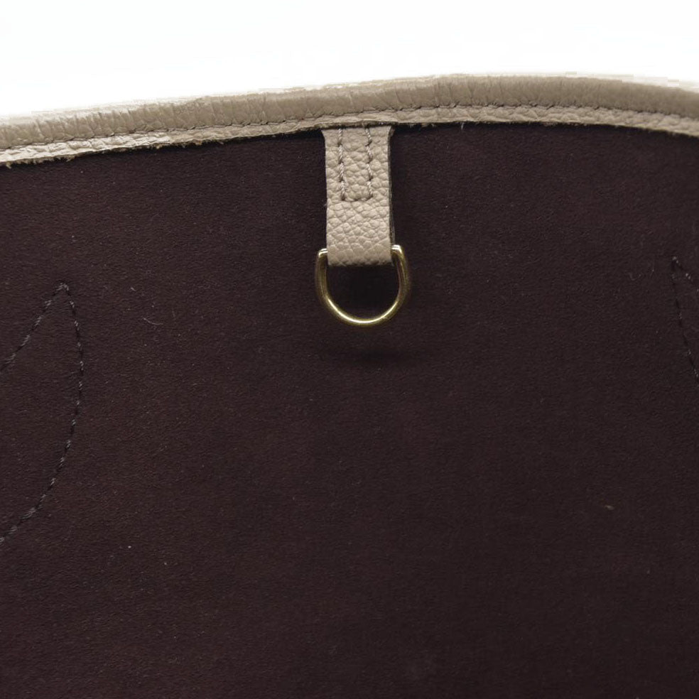 $2940 Louis Vuitton Empreinte Leather Neverfull MM