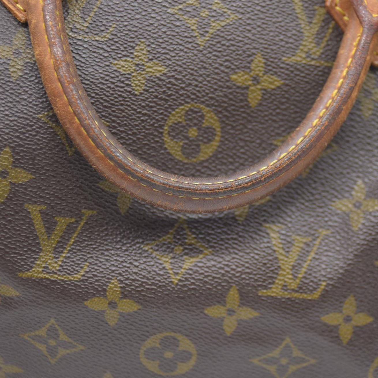 Louis Vuitton LV Hand Bag Speedy 30 Brown Monogram SP0935