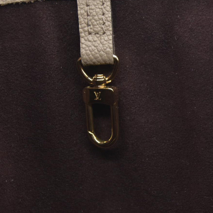 $2940 Louis Vuitton Empreinte Leather Neverfull MM