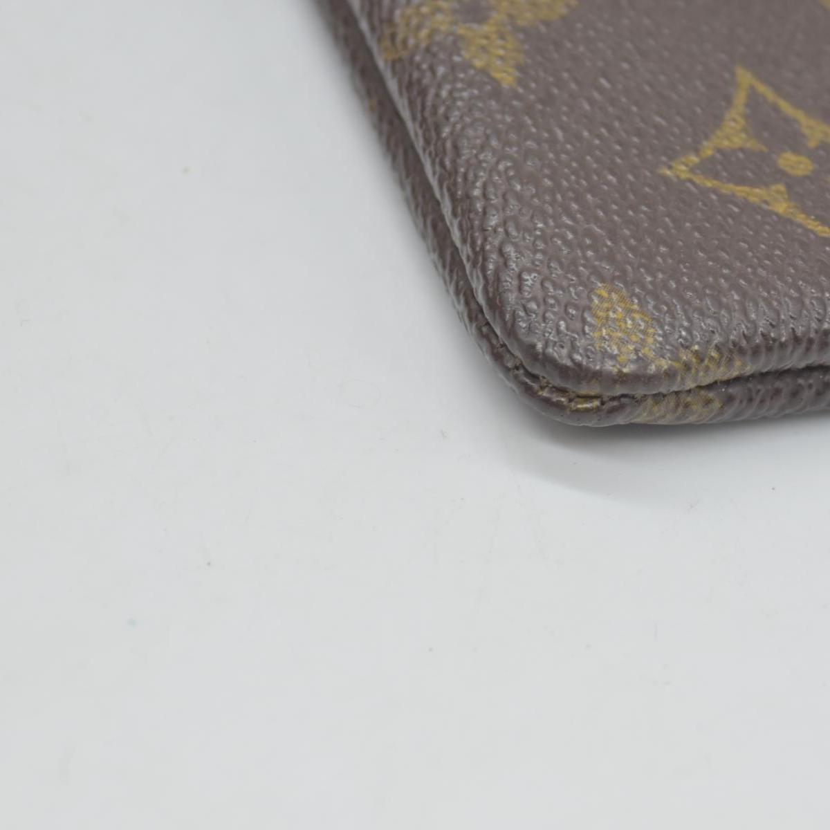 LOUIS VUITTON Monogram  Coin Purse Key Pochette Cles