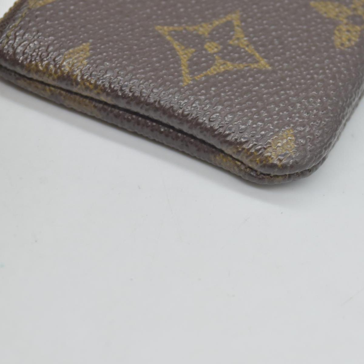 LOUIS VUITTON Monogram  Coin Purse Key Pochette Cles