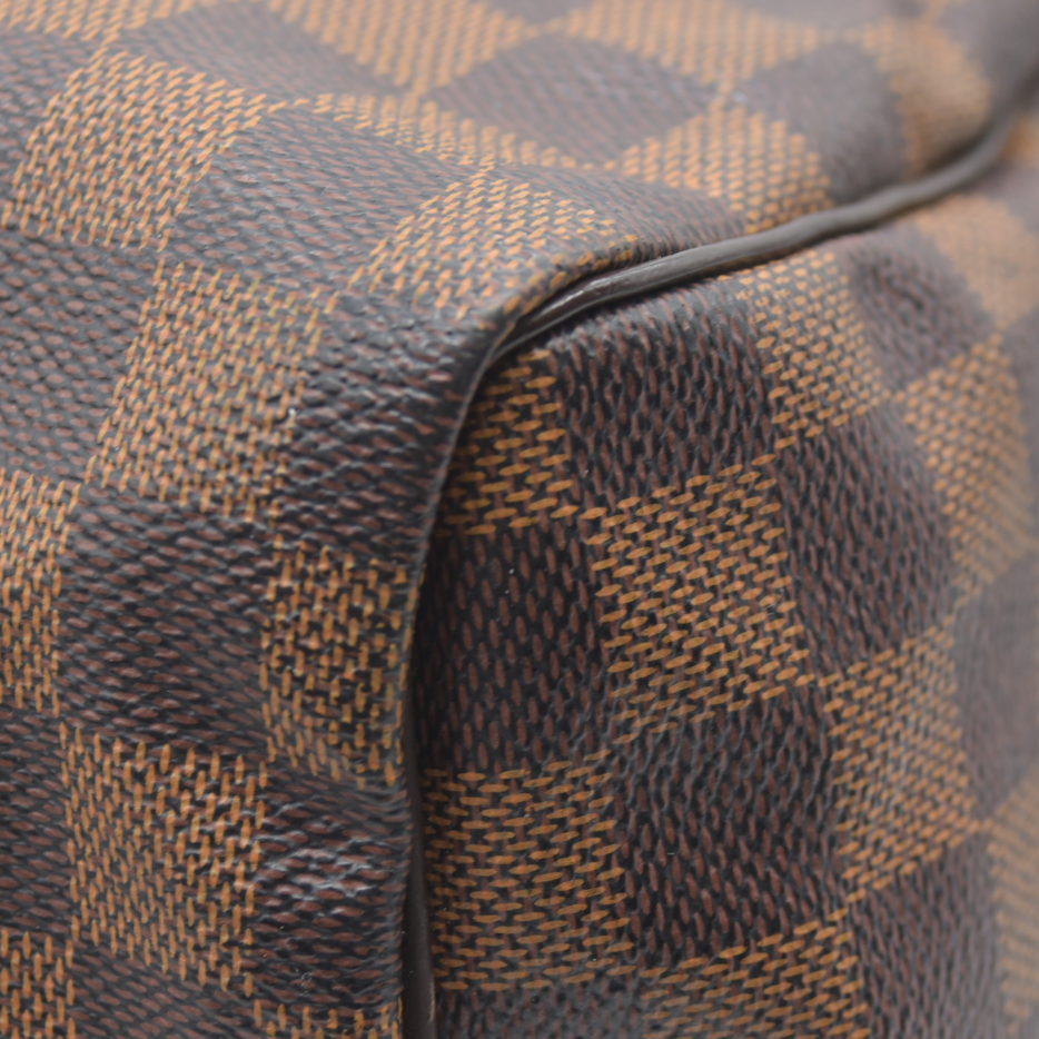 $1980 Louis Vuitton  Damier Ebene Speedy Bandouliere 30 2014 MB5114