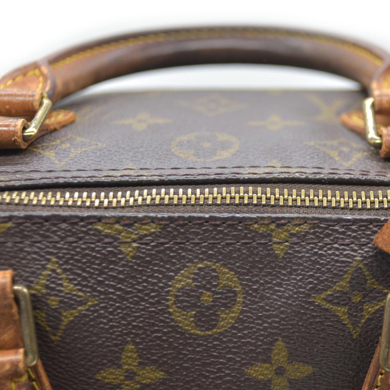 Louis Vuitton LV Hand Bag Speedy 30 Brown Monogram SP0935