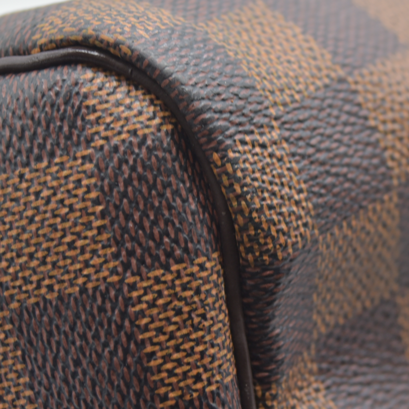 $1980 Louis Vuitton  Damier Ebene Speedy Bandouliere 30 2014 MB5114