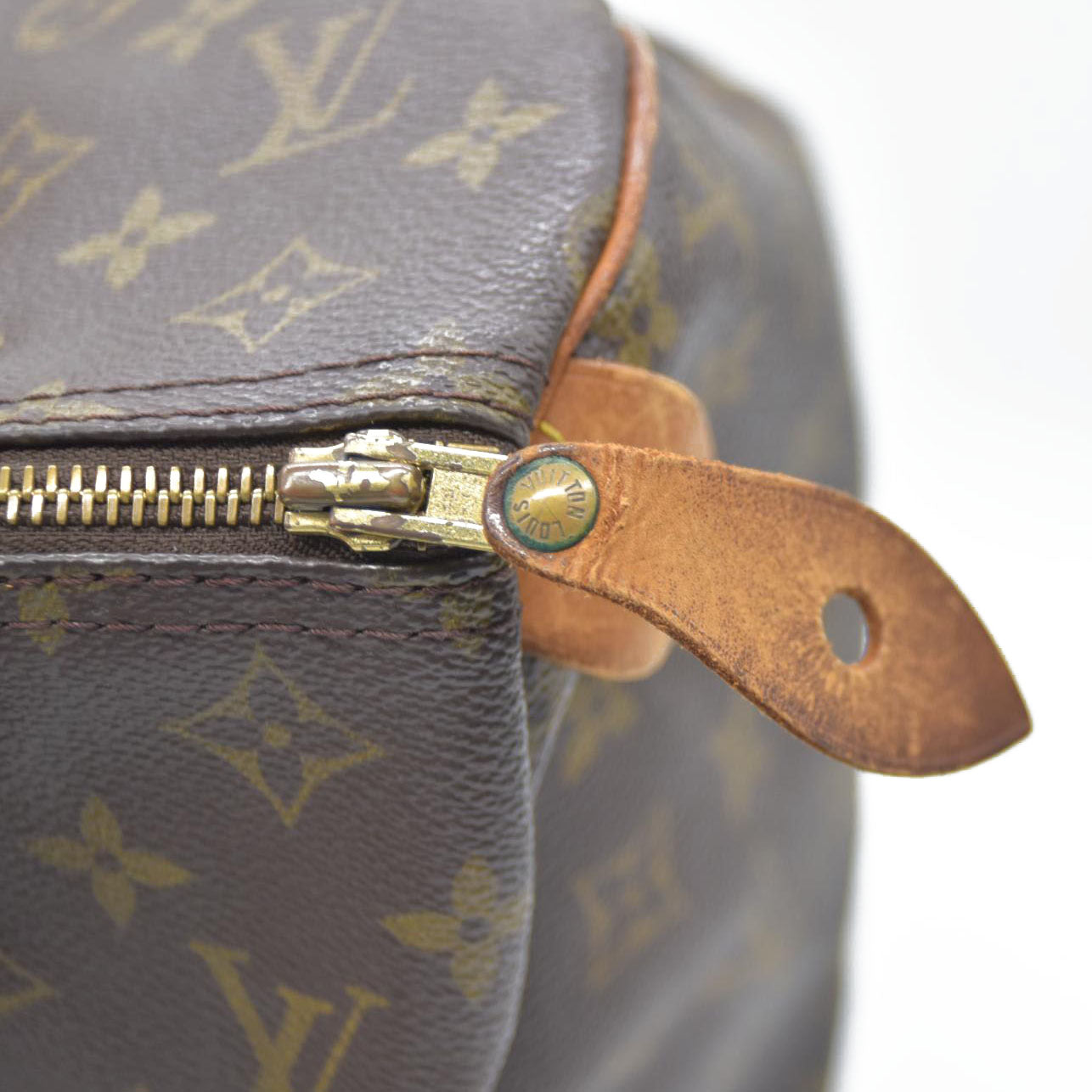 Louis Vuitton LV Hand Bag Speedy 30 Brown Monogram SP0935