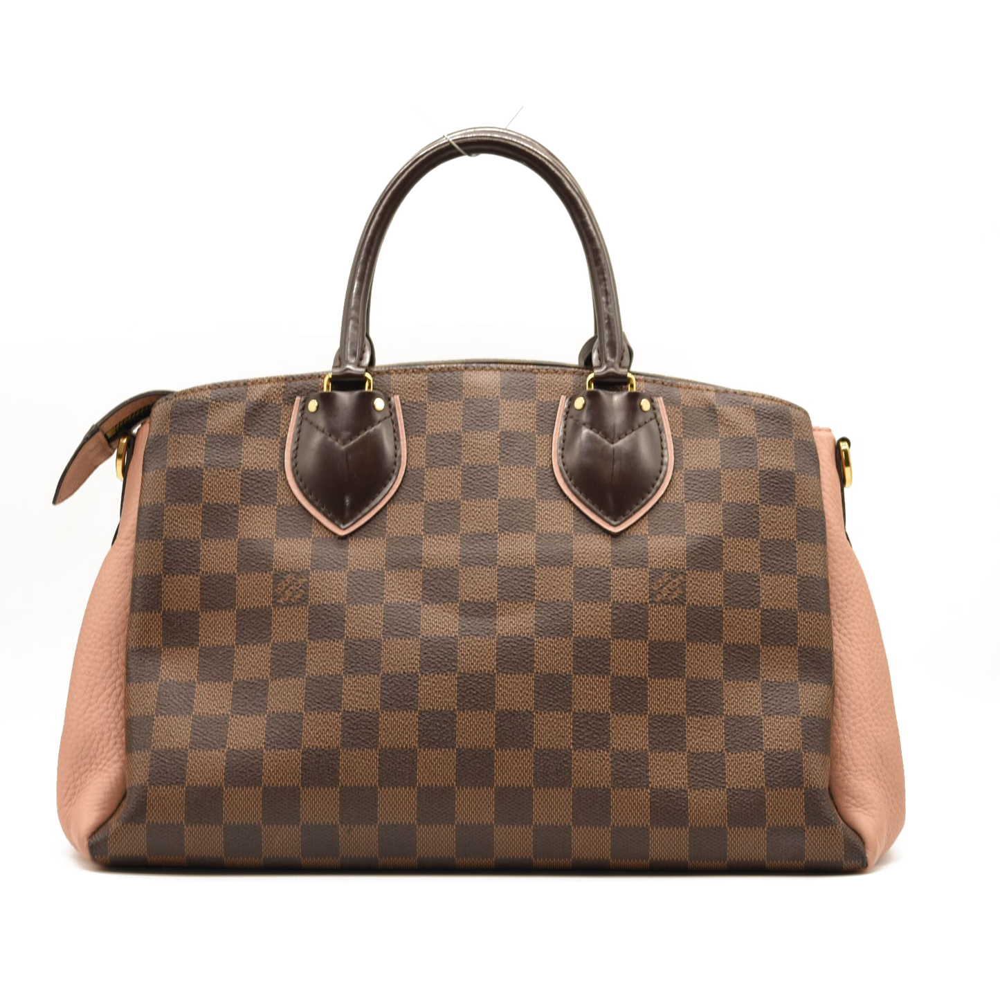 Louis Vuitton Cuir Taurillon Damier Ebene Normandy Pink