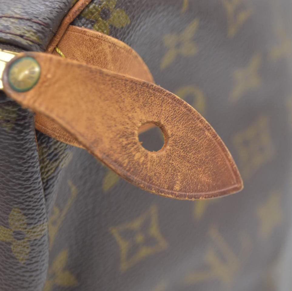 Louis Vuitton LV Hand Bag Speedy 30 Brown Monogram SP0935