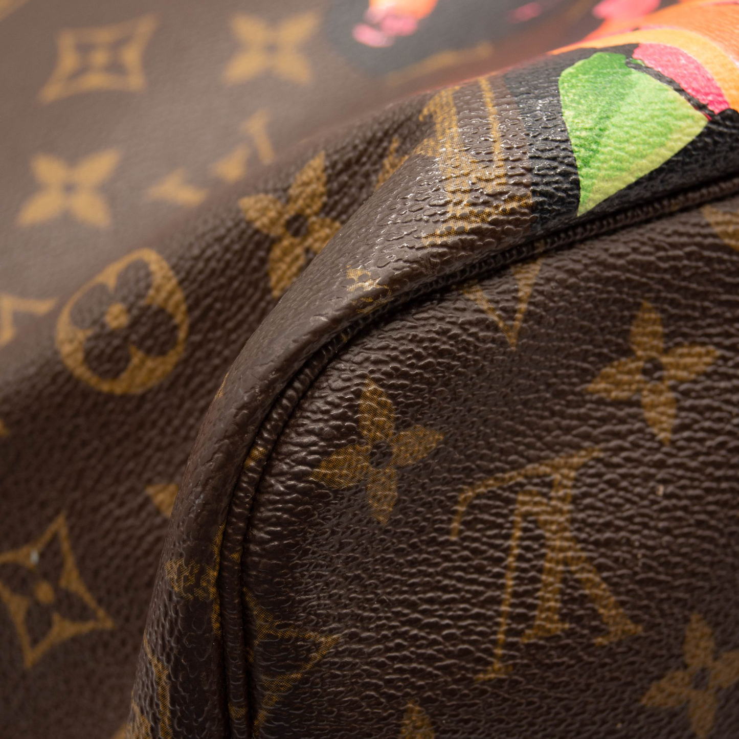 Louis Vuitton Monogram Roses Neverfull MM Tote VI0089