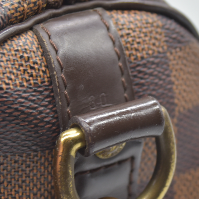 $1980 Louis Vuitton  Damier Ebene Speedy Bandouliere 30 2014 MB5114