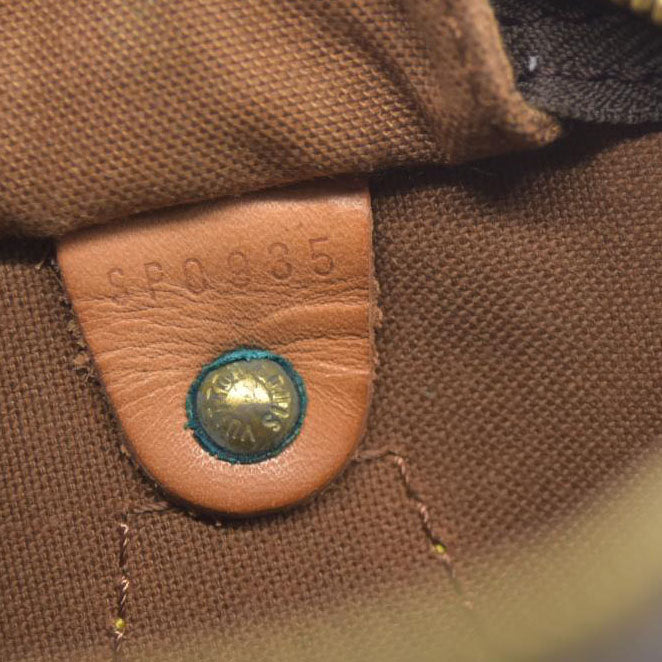 Louis Vuitton LV Hand Bag Speedy 30 Brown Monogram SP0935