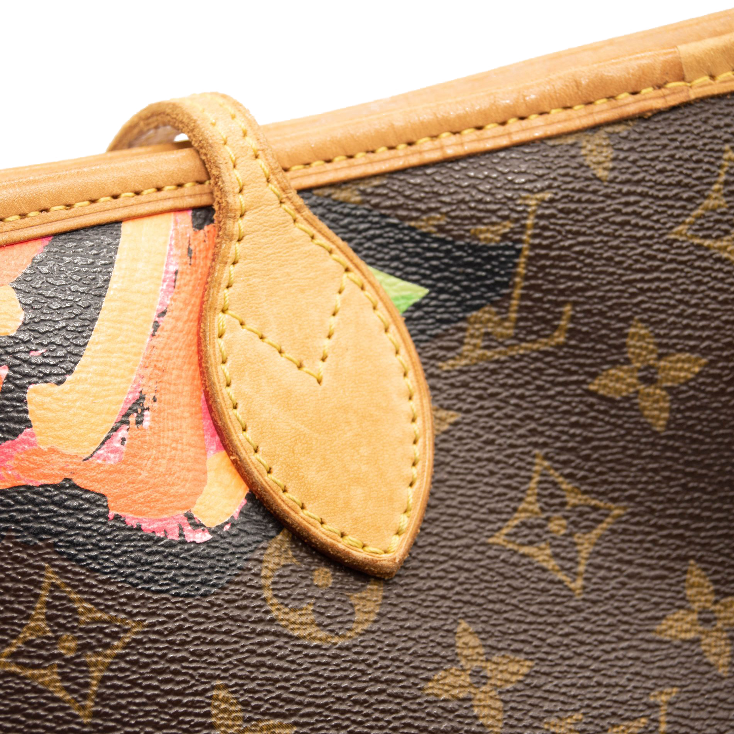 Louis Vuitton Monogram Roses Neverfull MM Tote VI0089