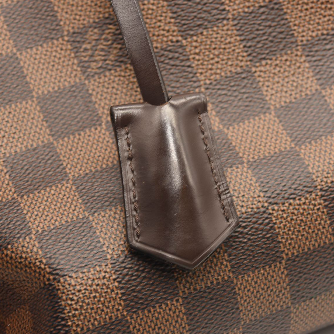 Louis Vuitton Cuir Taurillon Damier Ebene Normandy Pink