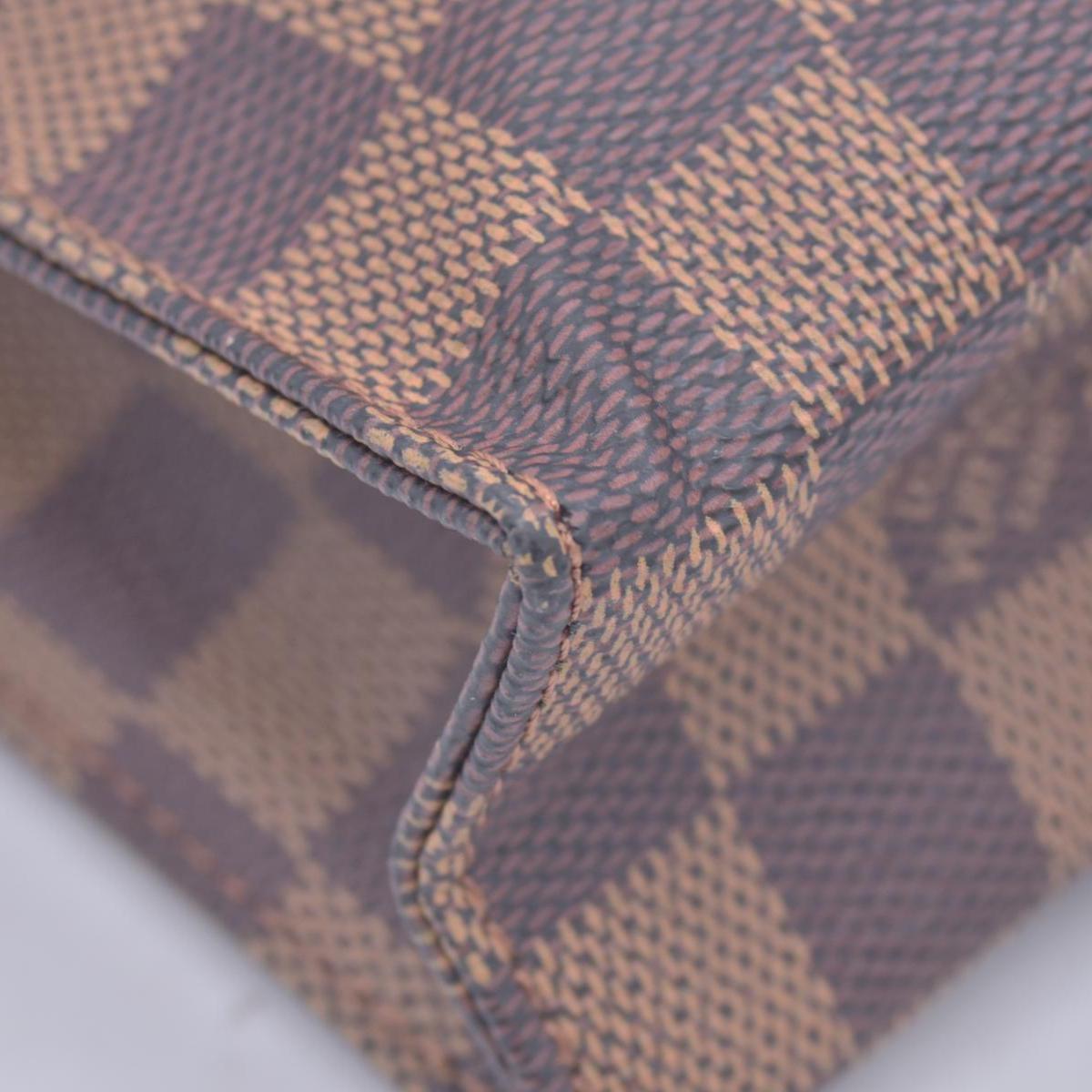 $760 1996 LOUIS VUITTON Damier Ebene Toiletry Pouch 26 TH0956