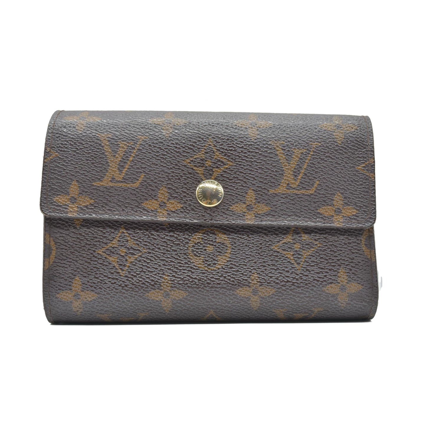 $610 2008 LOUIS VUITTON Monogram Alexandra Wallet CA4068