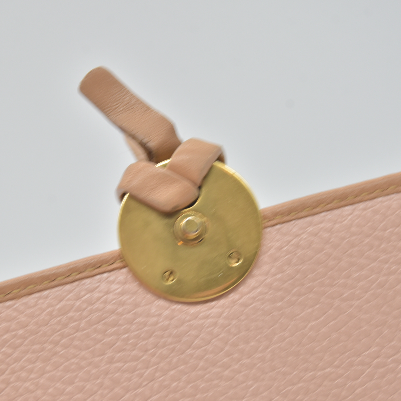 Chloe Indy Leather Zippy Long Wallet Purse Bicolor