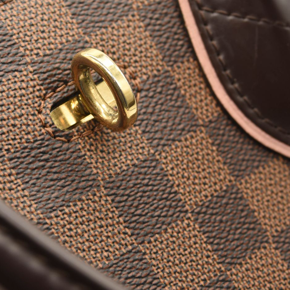 Louis Vuitton Cuir Taurillon Damier Ebene Normandy Pink