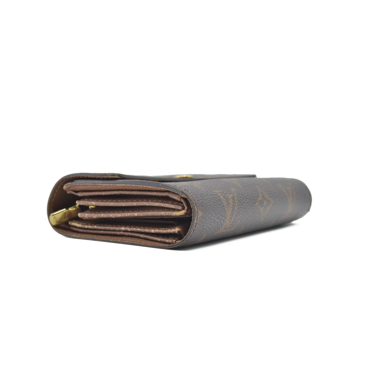 $610 2008 LOUIS VUITTON Monogram Alexandra Wallet CA4068